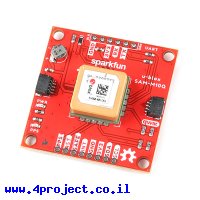 מודול GPS SAM-M10Q עם אנטנה - חיבור Qwiic