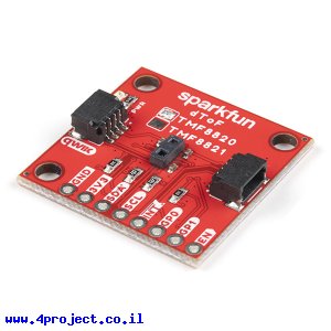 חיישן מרחק TMF8820 עם 9 איזורים - חיבור ל-Qwiic