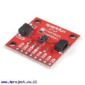 חיישן מרחק TMF8820 עם 9 איזורים - חיבור ל-Qwiic