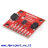 חיישן מרחק TMF8821 עם 16 איזורים - חיבור ל-Qwiic