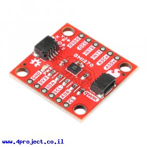 IMU בעל 6 דרגות חופש על בסיס BMI270 - חיבור Qwiic