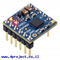 בקר מנוע DC למנוע אחד עד 2.2A - דגם Motoron M1U256 (תקשורת UART) - מולחם
