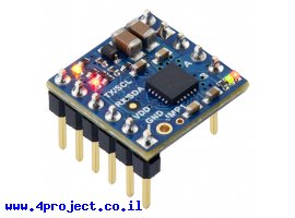 תמונה של מוצר בקר מנוע DC למנוע אחד עד 2.2A - דגם Motoron M1U256 (תקשורת UART) - מולחם