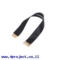 כבל FFC לחיבור מצלמה CSI לכרטיסי Raspberry PI - אורך 20 ס"מ