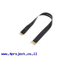תמונה של מוצר כבל FFC לחיבור מצלמה CSI לכרטיסי Raspberry PI - אורך 30 ס"מ