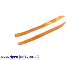 תמונה של מוצר כבל FFC לחיבור מצלמה CSI לכרטיסי Raspberry PI - אורך 50 ס"מ