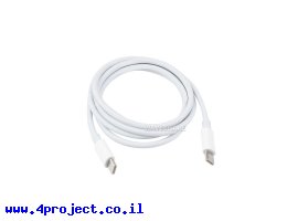 תמונה של מוצר כבל USB C ל-USB-C תקני עד 100W