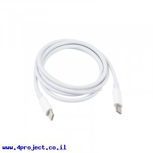 כבל USB C ל-USB-C תקני עד 100W