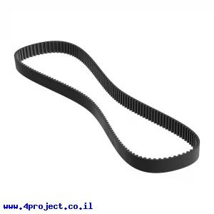 רצועת תזמון GT2 סגורה, רוחב 6mm, היקף 328 מ"מ, 164 שיניים