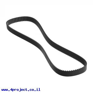 רצועת תזמון GT2 סגורה, רוחב 6mm, היקף 376 מ"מ, 188 שיניים