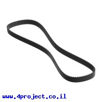 רצועת תזמון GT2 סגורה, רוחב 6mm, היקף 418 מ"מ, 209 שיניים
