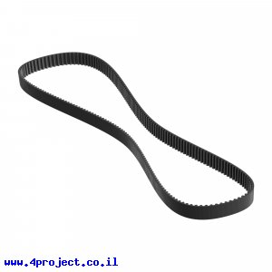 רצועת תזמון GT2 סגורה, רוחב 6mm, היקף 418 מ"מ, 209 שיניים
