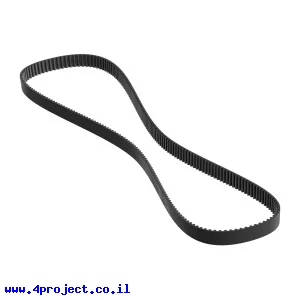 רצועת תזמון GT2 סגורה, רוחב 6mm, היקף 466 מ"מ, 233 שיניים