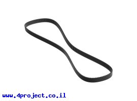 תמונה של מוצר רצועת תזמון GT2 סגורה, רוחב 6mm, היקף 504 מ"מ, 252 שיניים