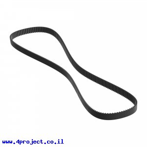 רצועת תזמון GT2 סגורה, רוחב 6mm, היקף 504 מ"מ, 252 שיניים