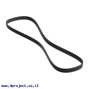 רצועת תזמון GT2 סגורה, רוחב 6mm, היקף 504 מ"מ, 252 שיניים