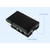 מארז לכרטיסי Raspberry PI 5 - אלומיניום עם מאוורר מבוקר טמפרטורה