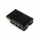 מארז לכרטיסי Raspberry PI 5 - אלומיניום עם מאוורר מבוקר טמפרטורה