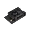 מארז לכרטיסי Raspberry PI 5 - אלומיניום עם שני מאווררים