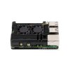 מארז לכרטיסי Raspberry PI 5 - אלומיניום עם שני מאווררים