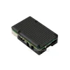 מארז לכרטיסי Raspberry PI 5 - אלומיניום עם שני מאווררים