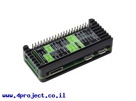 תמונה של מוצר מארז לכרטיסי Raspberry Zero - אלומיניום