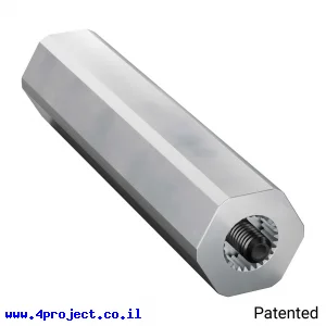 רכזת מנוע סרוו - ציר 3F-25T - מידות 48x12 מ"מ (REX 12mm)