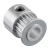 גלגלת רצועת תזמון GT2 6mm לציר 1/4" (6.35 מ"מ) - 20 שיניים