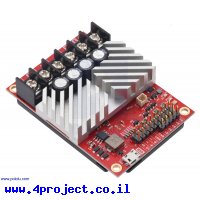 בקר מנוע DC RoboClaw 2x45A, גרסה V6B