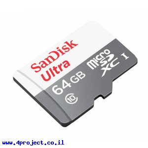 זכרון microSD - 64GB