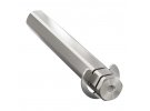 תמונה של מוצר מוט REX 12mm פלדה עם טבעת - אורך 88 מ"מ