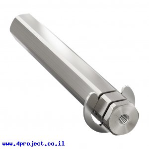 מוט REX 12mm פלדה עם טבעת - אורך 88 מ"מ