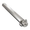 מוט REX 12mm פלדה עם טבעת - אורך 120 מ"מ