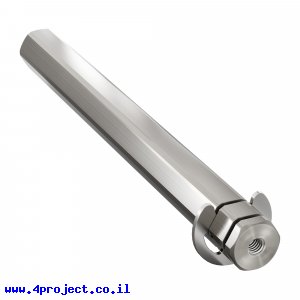 מוט REX 12mm פלדה עם טבעת - אורך 120 מ"מ