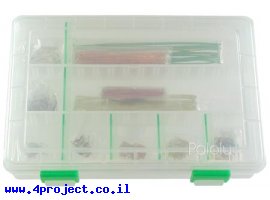 תמונה של מוצר חוט גישור למטריצה - ערכה של 350 חוטים באורכים שונים בקופסה