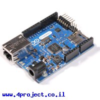 כרטיס פיתוח Arduino Ethernet בלי מודול PoE