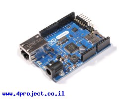 תמונה של מוצר כרטיס פיתוח Arduino Ethernet בלי מודול PoE