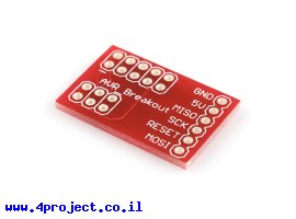 תמונה של מוצר כרטיסון מתאם חיבורים לצורבי AVR