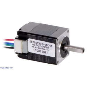 מנוע צעד 200 צעדים, 20x30 מ"מ, 3.9V/0.6A