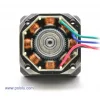 מנוע צעד 200 צעדים, 28x32 מ"מ, 3.8V/0.67A