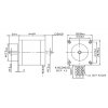 מנוע צעד 200 צעדים, 28x32 מ"מ, 3.8V/0.67A