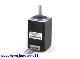 תמונה של מוצר מנוע צעד 200 צעדים, 28x45 מ"מ, 4.5V/0.67A