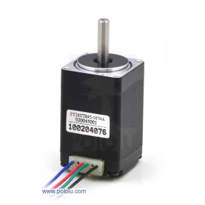מנוע צעד 200 צעדים, 28x45 מ"מ, 4.5V/0.67A