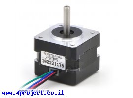 תמונה של מוצר מנוע צעד 200 צעדים, 35x28 מ"מ, 10V/0.5A