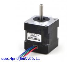 תמונה של מוצר מנוע צעד 200 צעדים, 35x36 מ"מ, 2.7V/1A