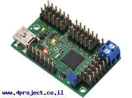 תמונה של מוצר בקר מנוע סרוו 18 ערוצים מורכב - USB/TTL