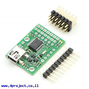 בקר מנוע סרוו 6 ערוצים ערכה להרכבה - USB/TTL