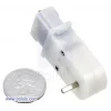מנוע מיני פלסטי 120rpm @ 4.5V דגם LP - ישר
