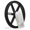 מנוע מיני פלסטי 120rpm @ 4.5V דגם LP - ישר