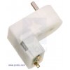 מנוע מיני פלסטי 120rpm @ 4.5V דגם LP - זווית
